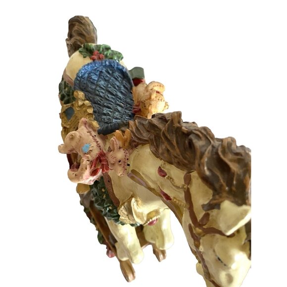 Vintage Cedar Creek ChriyRocking Horse Figurine + Box Holiday Decor - Picture 6 of 14